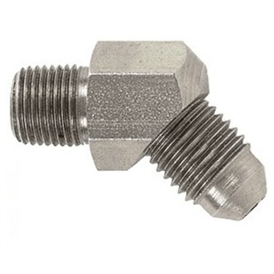 Male JIC to Male Pipe 45°