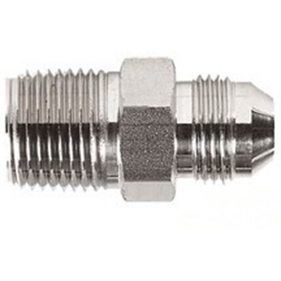 Male JIC to Male Pipe Straight