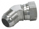 Male JIC to Female JIC Swivel 45°